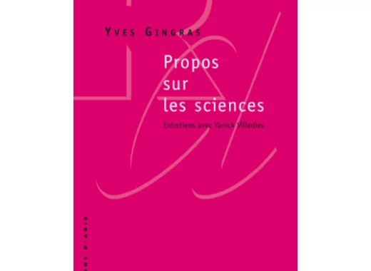 Propos sur les sciences