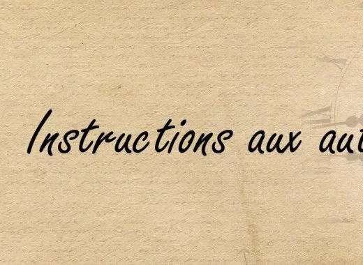 Les articles soumis à la rédaction