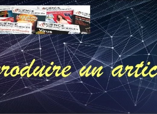 Conditions de reproduction des articles du site