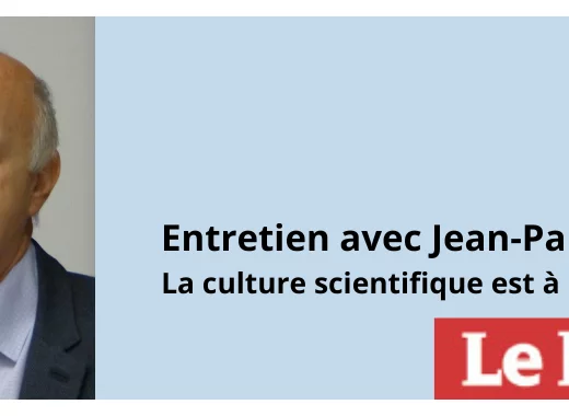 La culture scientifique est à reconquérir