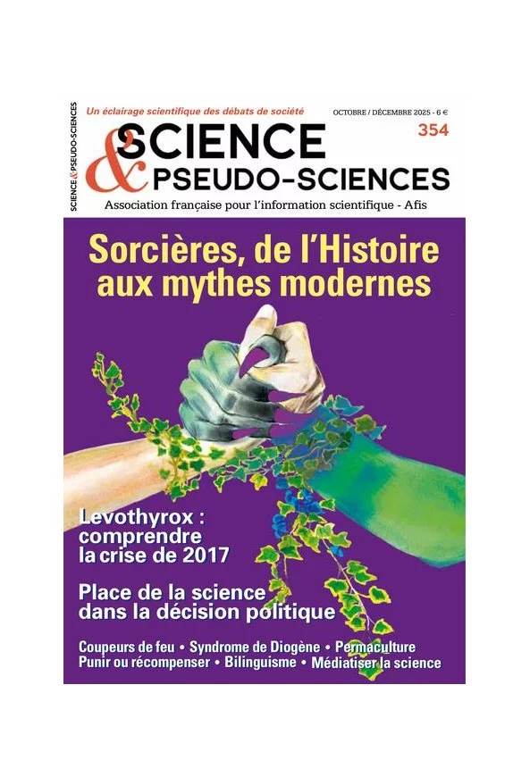Science et pseudo-scicence revue numéro 354 (Octobre 2025)